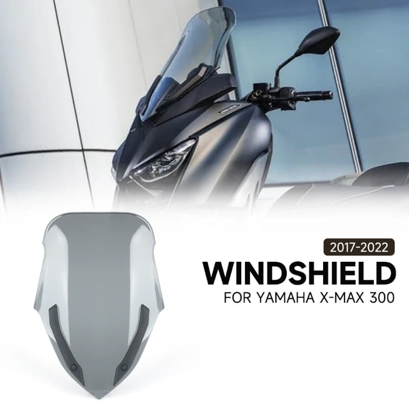 For Yamaha Xmax X-max 300 Xmax300 X-max300 2017-2022 Motorcycle Front Windscreen Windshield Wind Sc