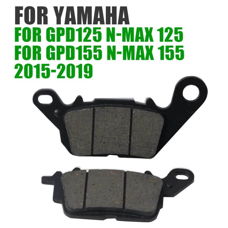 Motorcycle Front Rear Brake Pad For YAMAHA GPD155 GPD 155 NMAX155 NMax-155 GPD125 GPD 125 NMax125 N