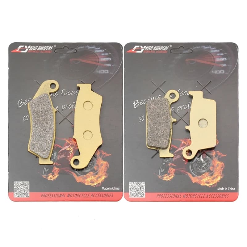 Motorcycle Brake Pads For KAWASAKI KX 125 250 500 KLX250 KLX 250 D-Tracker 1998-2003 KLX 300 1997-2