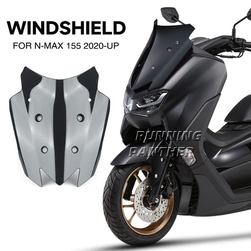 For Yamaha N-max 155 Nmax 155 N-max155 Nmax155 2020- Motorcycle Front Windscreen Windshield Wind Sc