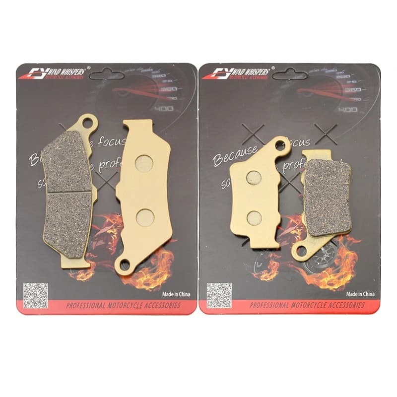 Motorcycle Brake Pads For ROYAL ENFIELD 535cc Continental GT 2013-2016 ABS 2017-2021 Interceptor 65
