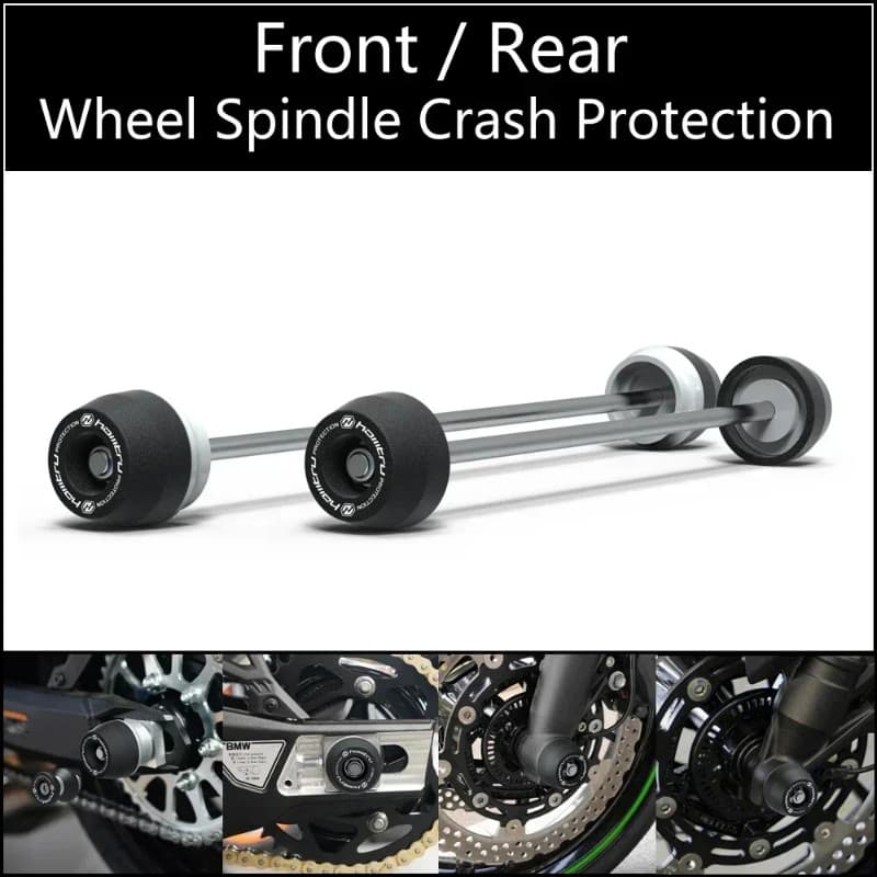Front Rear wheel Spindle Crash Protection For Ducati Monster 950 / Monster 950 SP / Monster 950+Plu