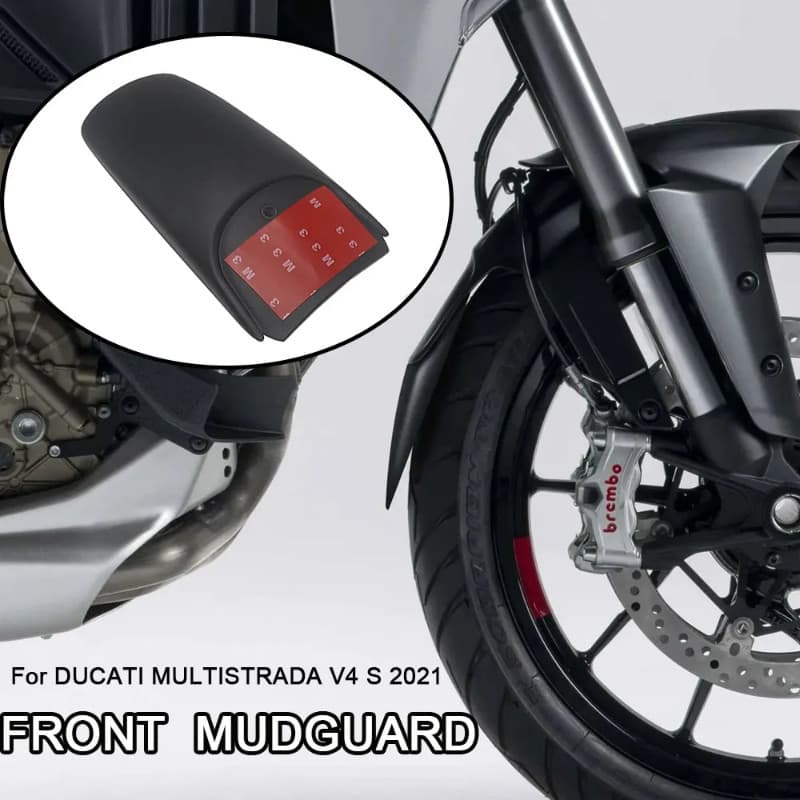 For DUCATI MULTISTRADA V4 S 2021  Motorcycle Fitting Front Fender  Extension FenderFront Fender