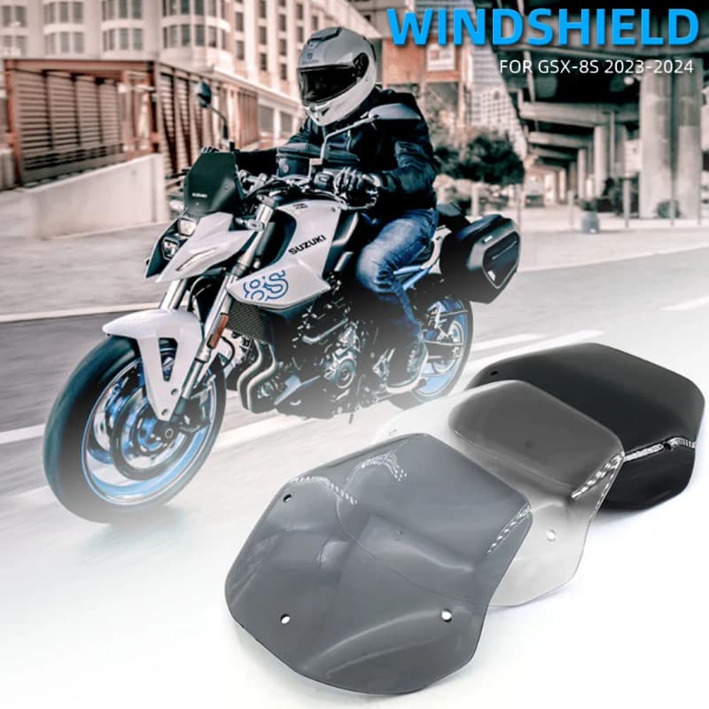 Windshield For Suzuki GSX-8S GSX 800S gsx s8s GSX8S 2023 2024 Motorcycle Accessories WindScreen Win