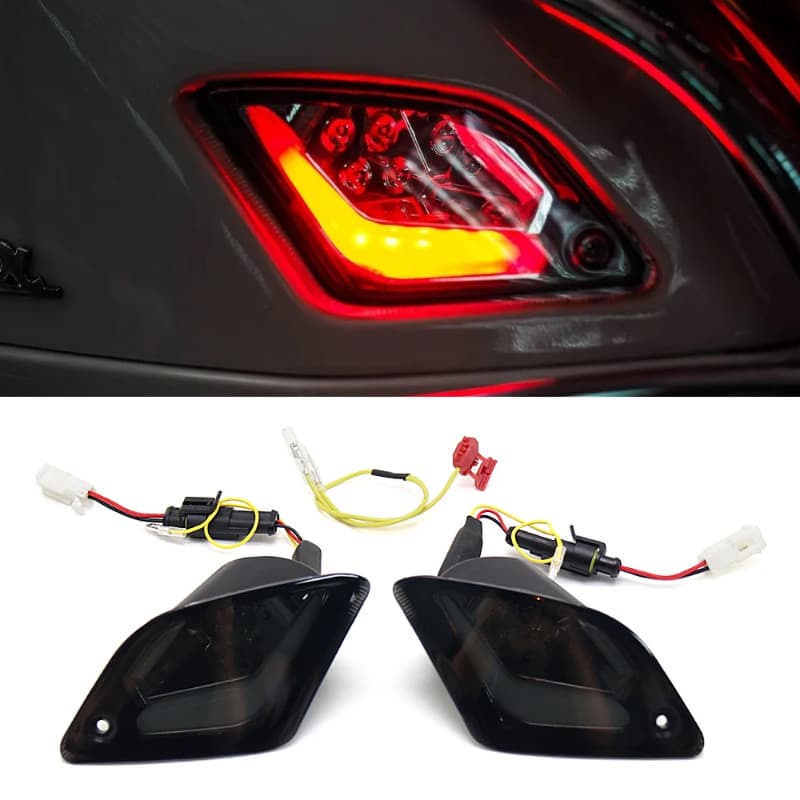 New Motorcycles GTS150 GTS250 GTS300 LED Rear and Front Turn Signal Light For Vespa GTS 150 300 GTV