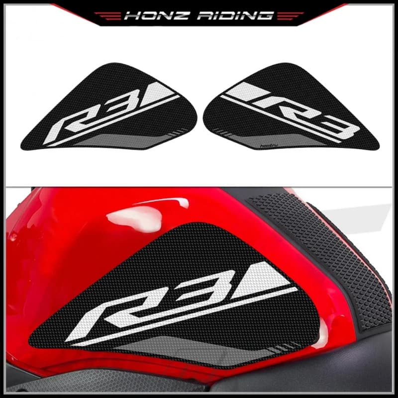 For Yamaha YZF-R3 R3 2015-2018 Sticker Motorcycle Accessorie Side Tank Pad Protection Knee Grip Mat