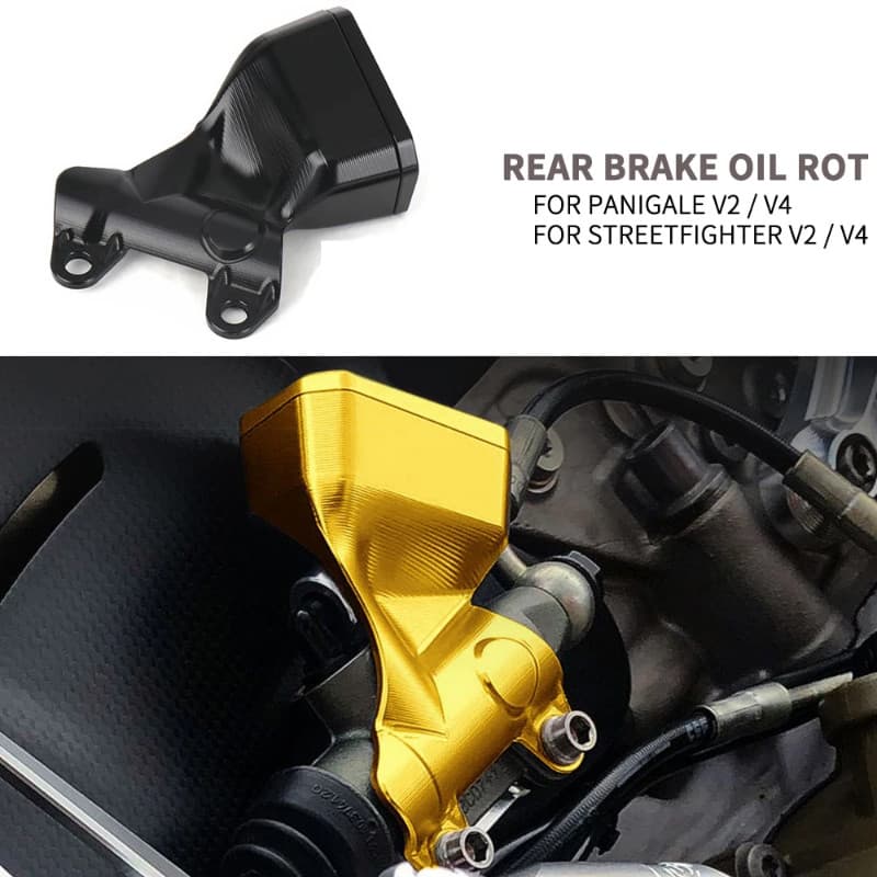 New Motorcycle Side Rear Brake Reservoir Oil Pot Kit For Ducati Panigale V2 PANIGALE V4 Streetfight