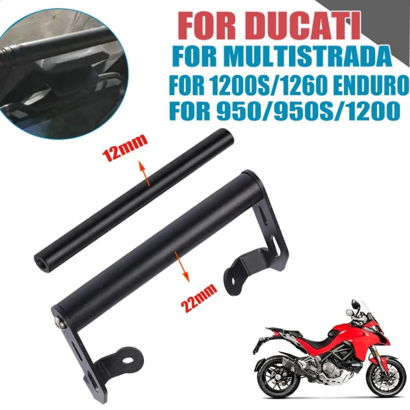 For DUCATI Multistrada 1200 1200S MTS1200 MTS1200S Multistrada1200 Motorcycle Navigation Bracket Mo