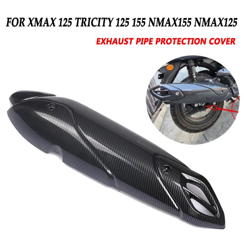 For Yamaha Tricity 125 155 NMAX155 NMAX125 NMAX 125 155 XMAX 125 Exhaust Pipe Protection Cover Heat