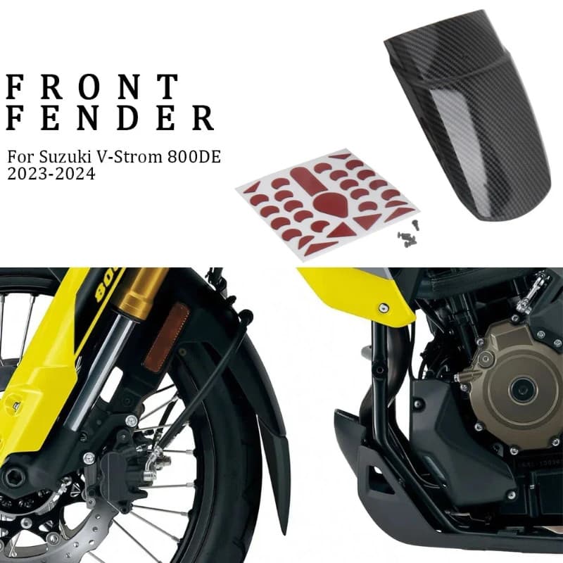 New Extender For Suzuki V-Strom 800DE V-STROM 800 DE 2023 2024 Motorcycle Mudguards Front Fender Sp