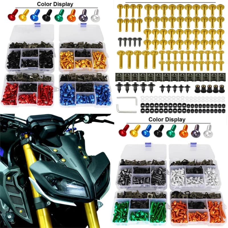 For Suzuki GSXR GSX-R 125/600Z/750/750Z GSX-R125 GSX-R600Z GSX-R750 Motorcycle Fairing Bolts Screw 