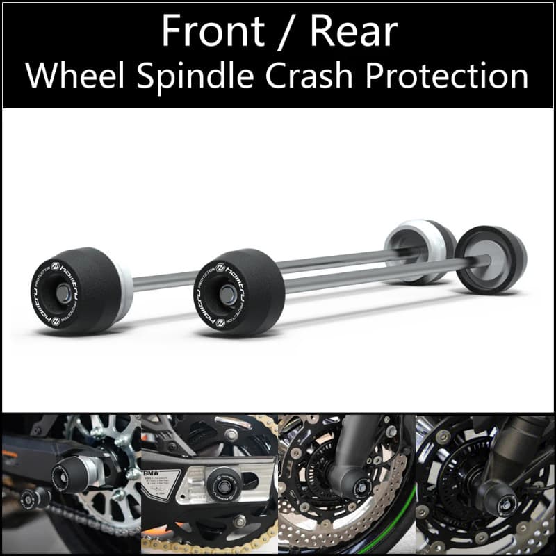 For Ducati Monster 950 / Monster 950 SP / Monster 950+Plus 2021-2023 Front Rear wheel Spindle Crash