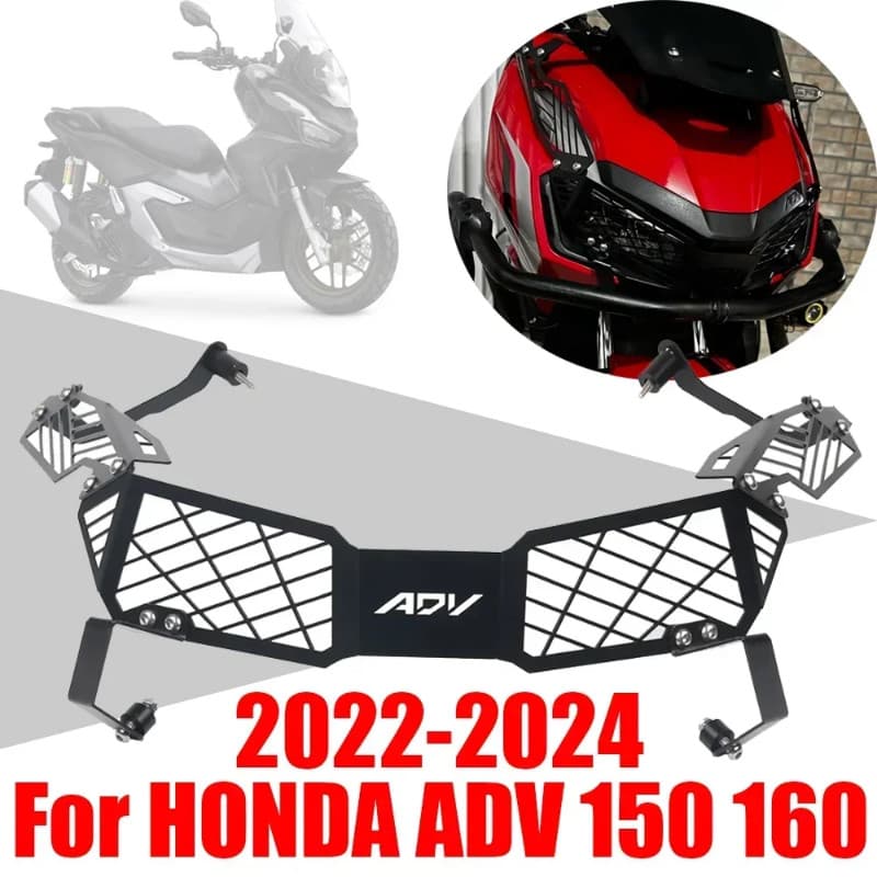 For HONDA ADV150 ADV160 ADV 150 ADV 160 2022 2023 2024 Accossories Headlight Guard Protector HeadLa