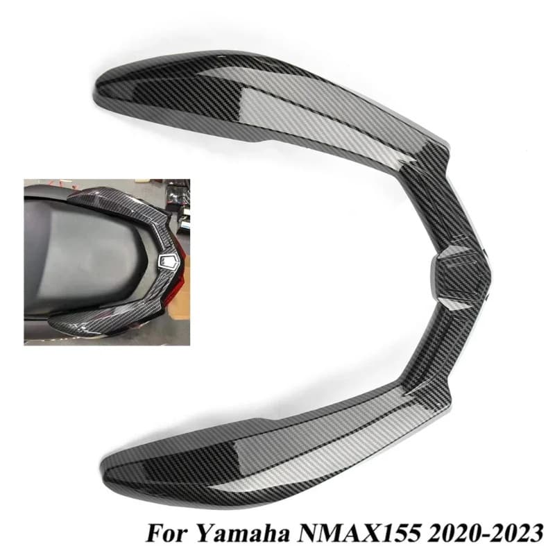 Fit For YAMAHA NMAX 155 NMAX155 N MAX155 Motorcycle Tail Fairing Rear Panels Carbon fiber patterned