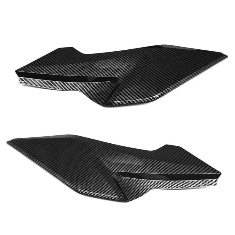 CBR500R Hydro Dipped Carbon Fiber Finish Gas Tank Side Cover Fairing Cowl For HONDA CBR500R CB500F 