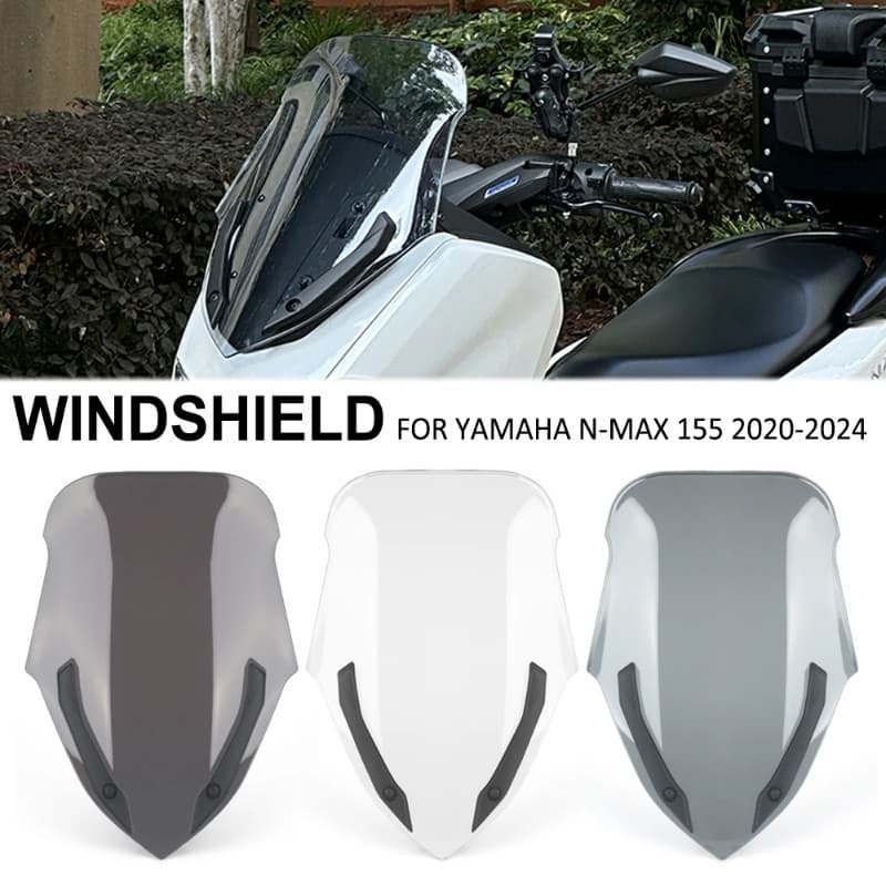 For Yamaha Nmax N-max 155 Nmax155 N-max155 2020-2024 Motorcycle Front Windscreen Windshield Wind Sc
