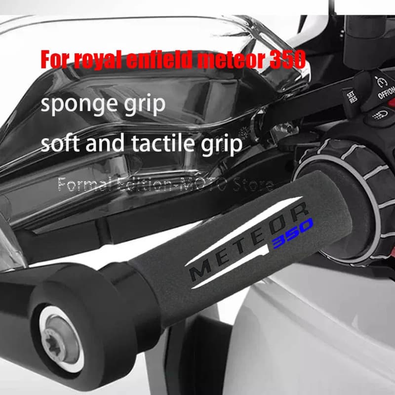 Handlebar Grip Sponge Cover for royal enfield meteor 350 Non-slip Motorcycle Grip Cover for royal e