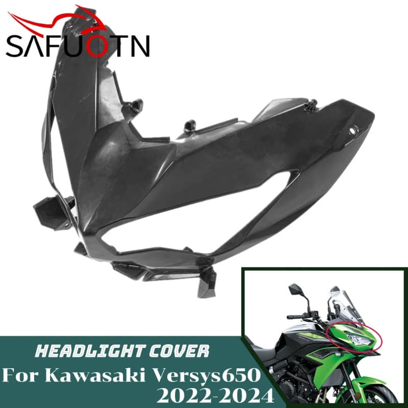 Versys650 Front Headlight Fairing Cover Cowl For Kawasaki Versys 650 2022-2024 Motorcycle Headlight