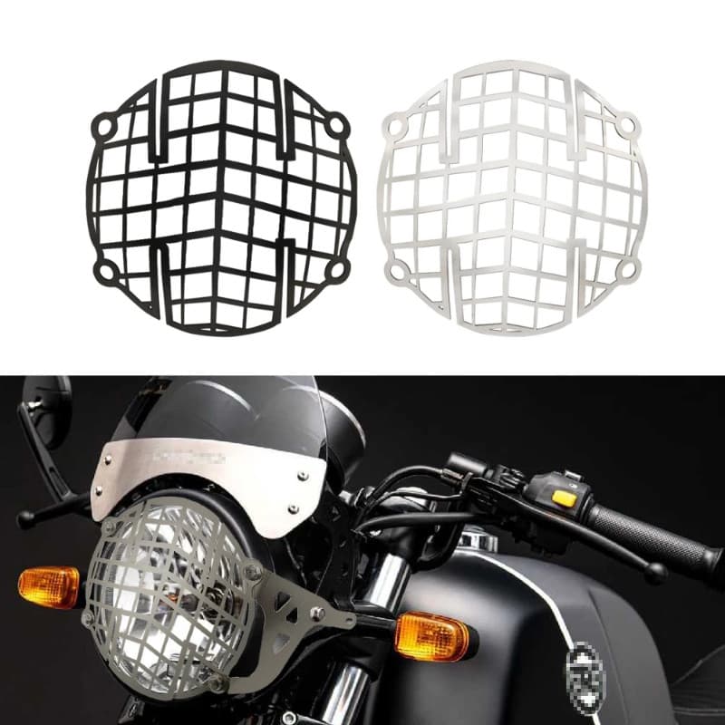 For Royal Enfield Interceptor 650 Continental INT650 GT650 Motorcycle Headlight Head Light Guard Pr