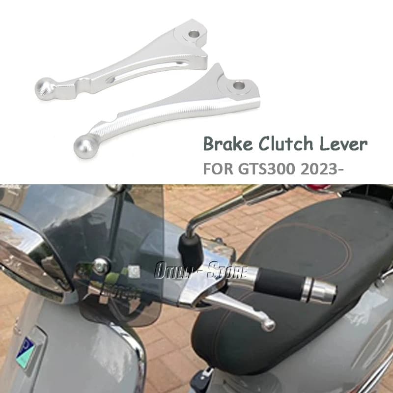 For Vespa GTS300 GTS 300 gts300 Gts 300 2023 2024 New Motorcycle CNC  Aluminum Clutch Brake Handle 