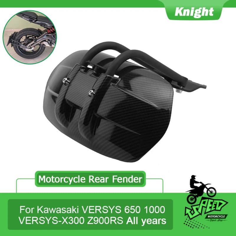Suitable for Kawasaki VERSYS650 VERSYS1000 VERSYS-X300 Z900RS rear fender motorcycle carbon fiber p