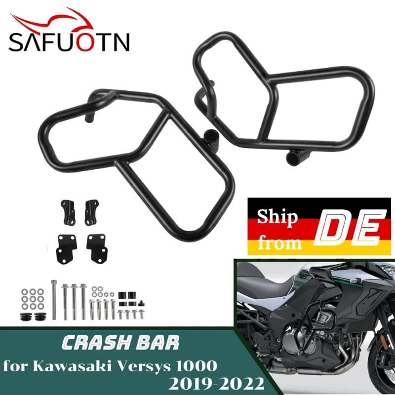 Versys1000 Engine Guard Highway Crash Bar for Kawasaki Versys 1000 2019-2023 2021 2022 Motorcycle F