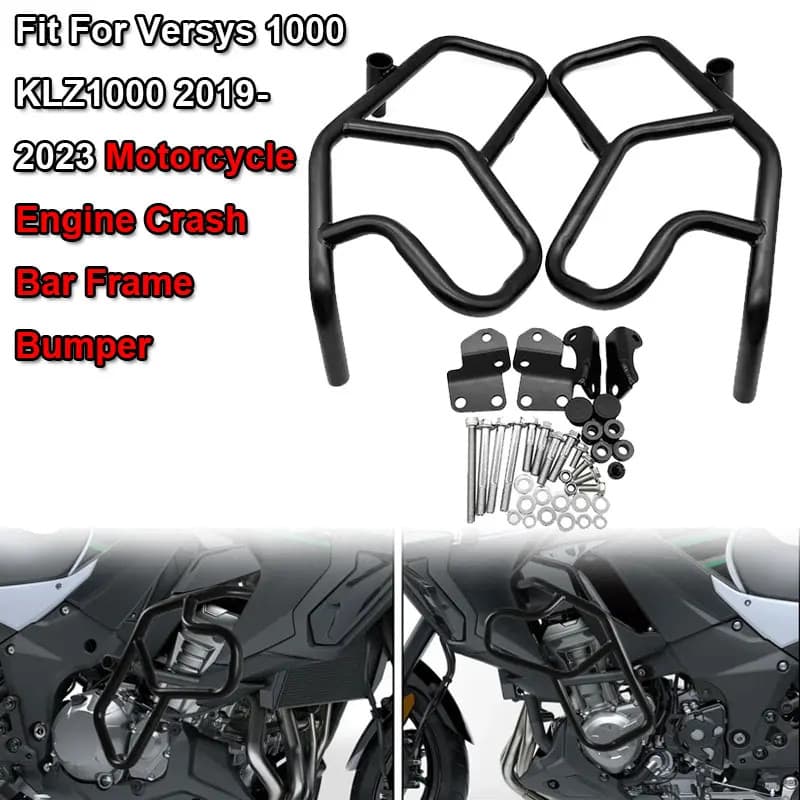 Fit For KAWASAKI Versys1000 Versys 1000 2019-2023 Motorcycle Highway Engine Guard Crash Bar Frame B