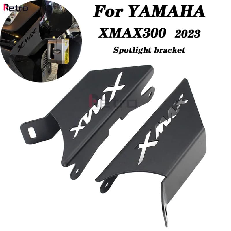 For YAMAHA XMAX300 X-MAX 300 XMAX300 xmax300 2023+ Spotlight Bracket Sports Light Fog Lamp Motorcyc