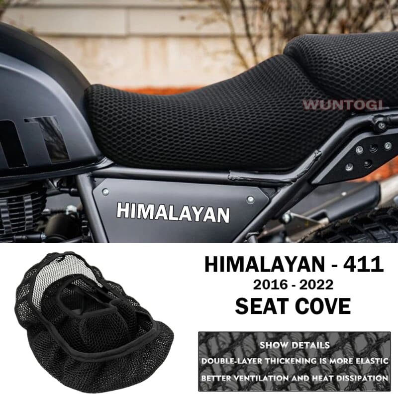 Motorcycle Seat Cover for Royal Enfield Himalayan 411 2016-2022 Seat Covers Seat Protect Cushion 3D