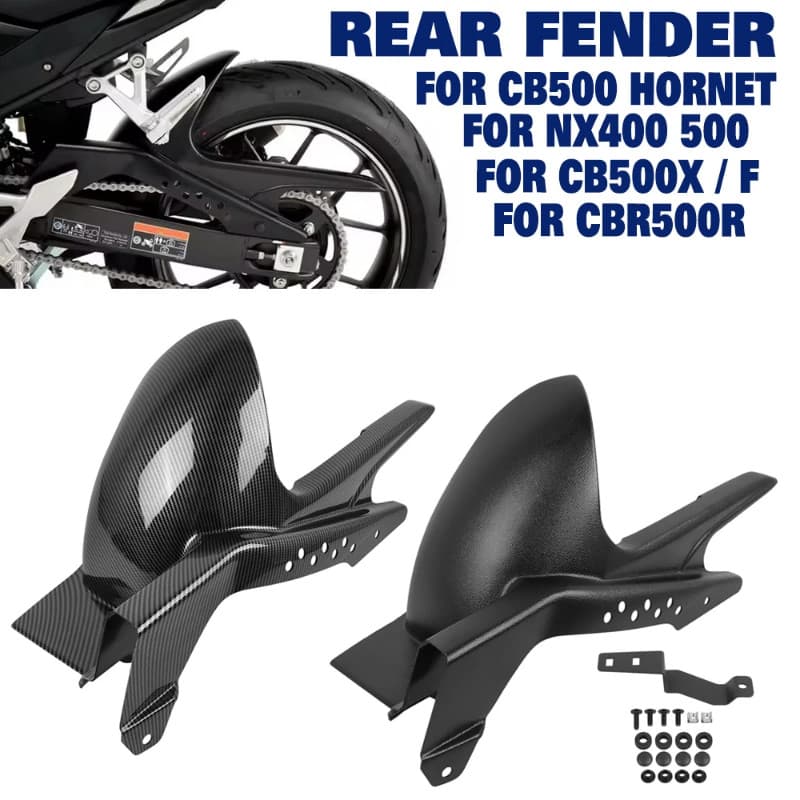 For Honda CB500 Hornet 2024 2025 CBR500R CB500X/F 2022-2025 2024 Fender Hugger Rear Cover Back Mudg