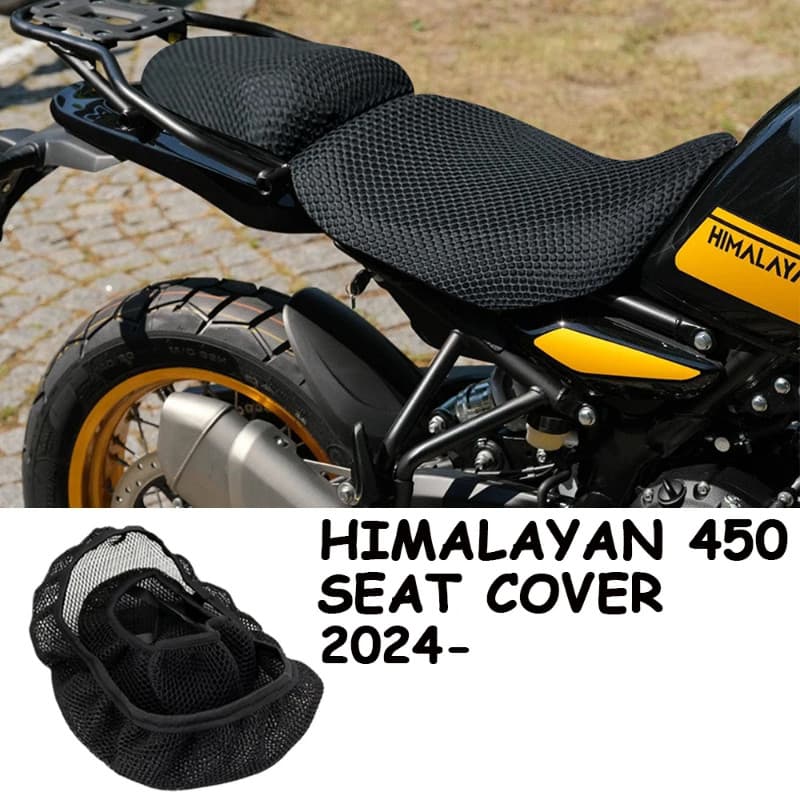 NEW Himalayan 450 Motorcycle Seat Cushion 3D Mesh Seat Covers For Royal Enfield Himalayan450 Heat I