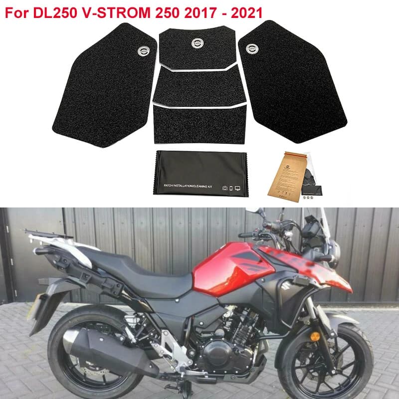 for Suzuki DL250 V-STROM 250 V Strom DL 250 2017 2018 2019 2020 2021 PVC Tank Pads Knee Grip Protec