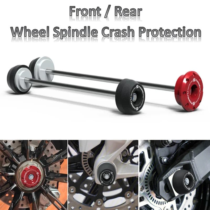 Front Rear wheel Spindle Crash Protection For Ducati Diavel 1200 Diavel 1260 S / XDiavel 2011-2022