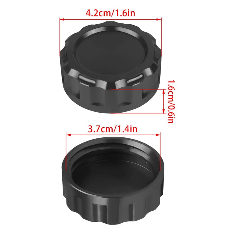For DUCATI MONSTER 695 696 796 797 821 Monster 821 1200 1200S 1200R ST2 CNC Rear brake Fluid Cylind