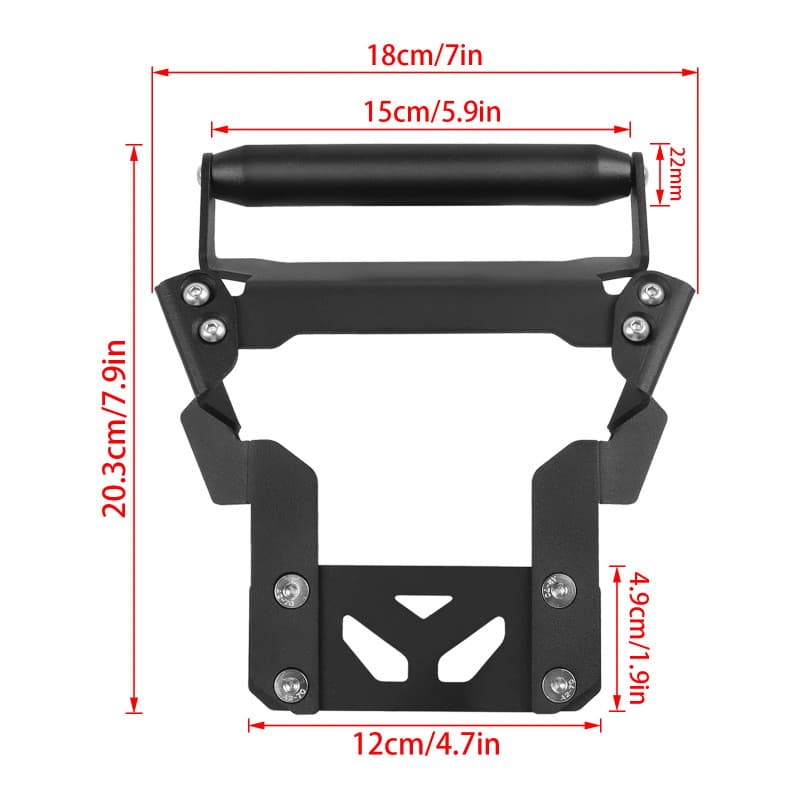 For Honda FORZA300 FORZA350 FORZA 300 350 NSS350 NSS 350 GPS Navigator Mount Bracket Dashcam Rack B