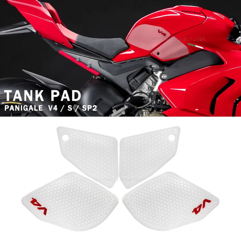 Motorcycle Anti Slip Tank Pad Stickers For Ducati Panigale V4 Panigale V4S /SP2  2022 Tank Grip Sid