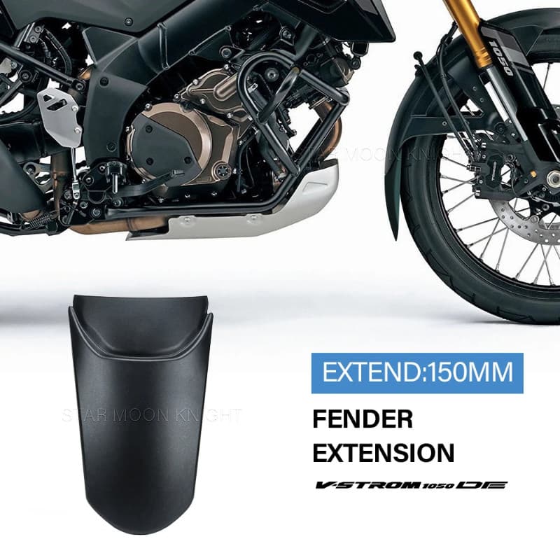 For Suzuki V-Strom 1050DE V-Strom 1050 DE 2023- Motorcycle Front Fender Extenda Mudguard Extension