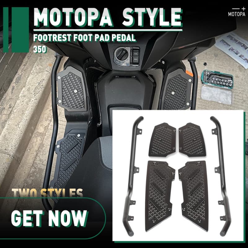 For HONDA Forza350 NSS350 NSS Forza350 Motorcycle Forza 350 CNC Aluminium Alloy Footrest Footboard 