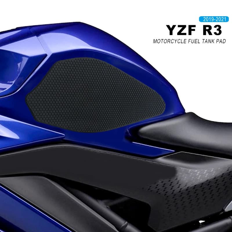 For YAMAHA YZF-R3 YZFR3 YZF R3 2019-2021 Motorcycle Side Fuel Tank pad Tank Pads Protector Stickers