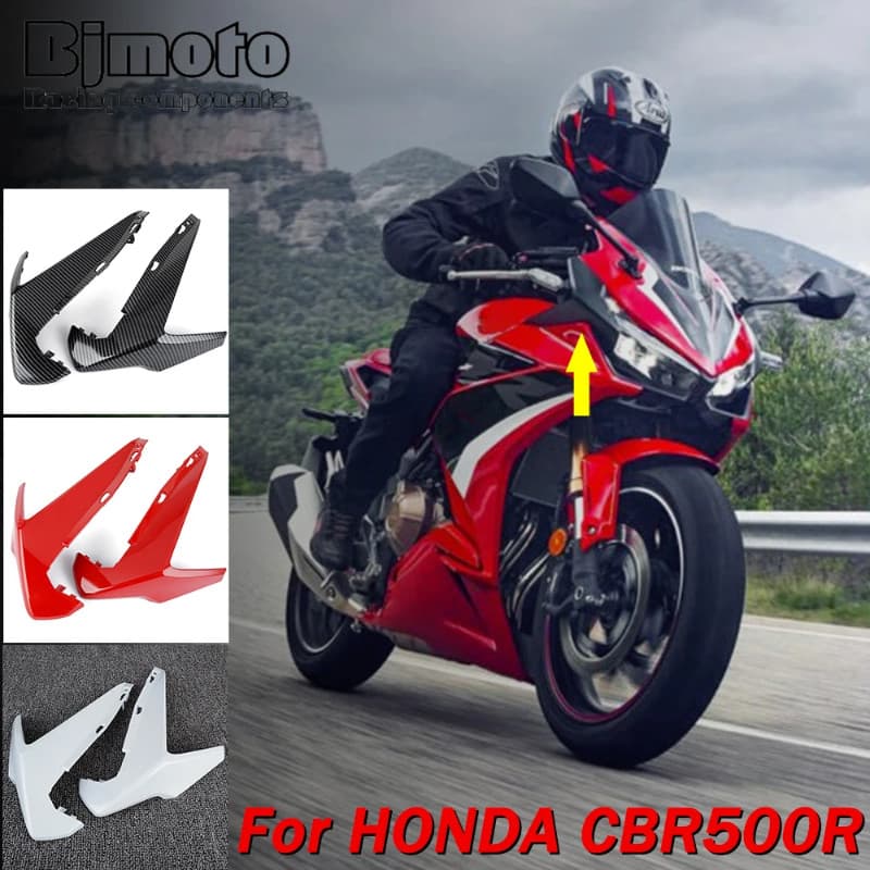 CBR500R Motorcycle Front headlight Side Guard Fairing Cover Protection For Honda CBR500R CBR 500R 5