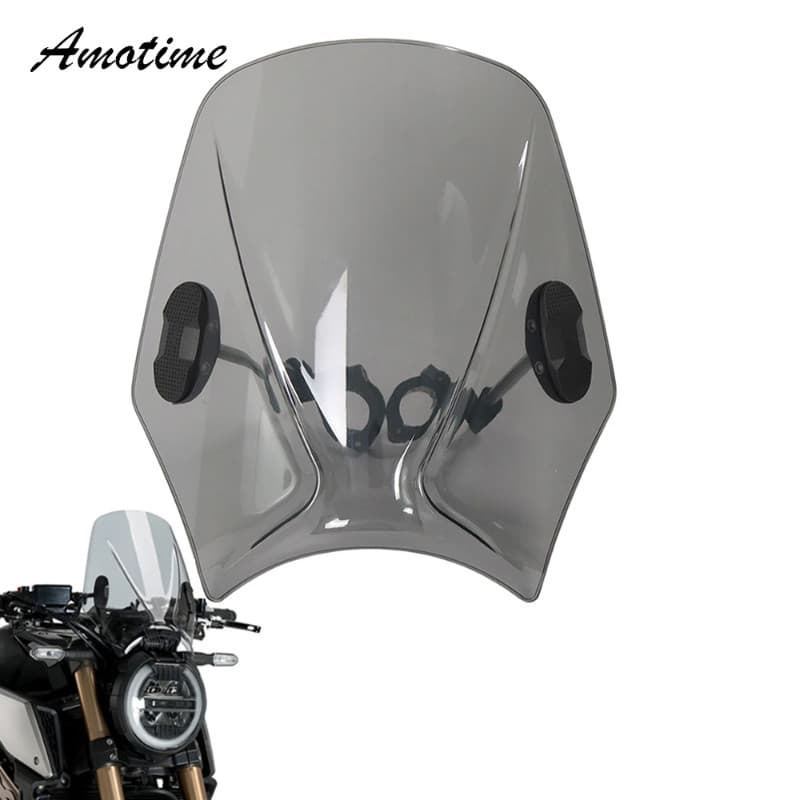 Motorcycle Windscreen Windshield Universal For Royal Enfield Bullet/Meteor/Classic 350 500 Intercep