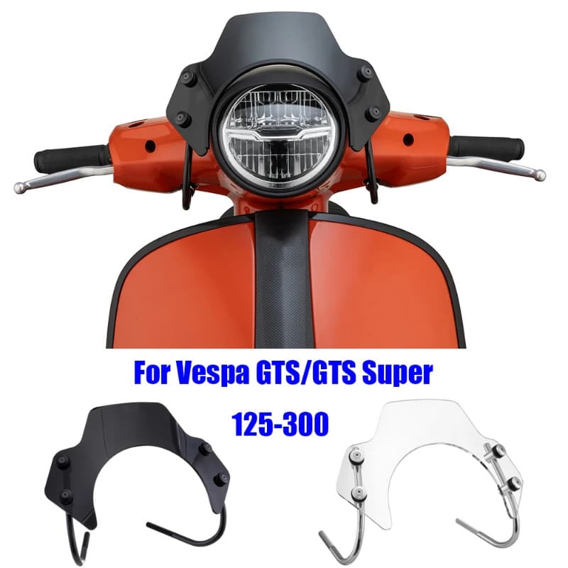 GTS 300 GTS 250 GTS125 Motorcycle Windscreen Windshield For Vespa GTS 300 GTS 250 GTS 125 GTS Super