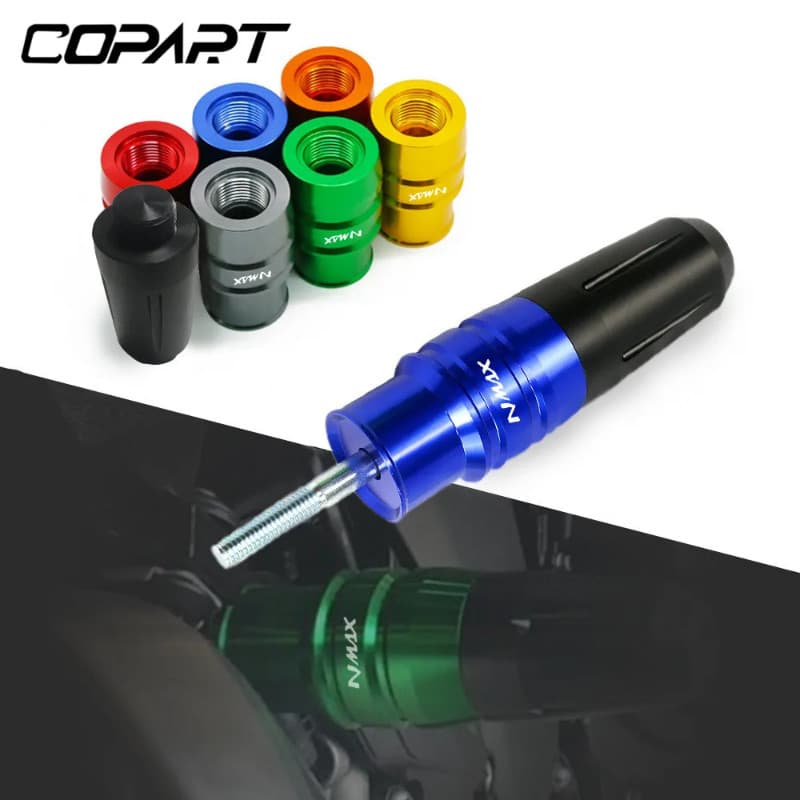 For YAMAHA NMAX155 N-MAX155 NMAX 155 2015 2016 2017 Motorcycle Accessories CNC Exhaust Sliders Cras