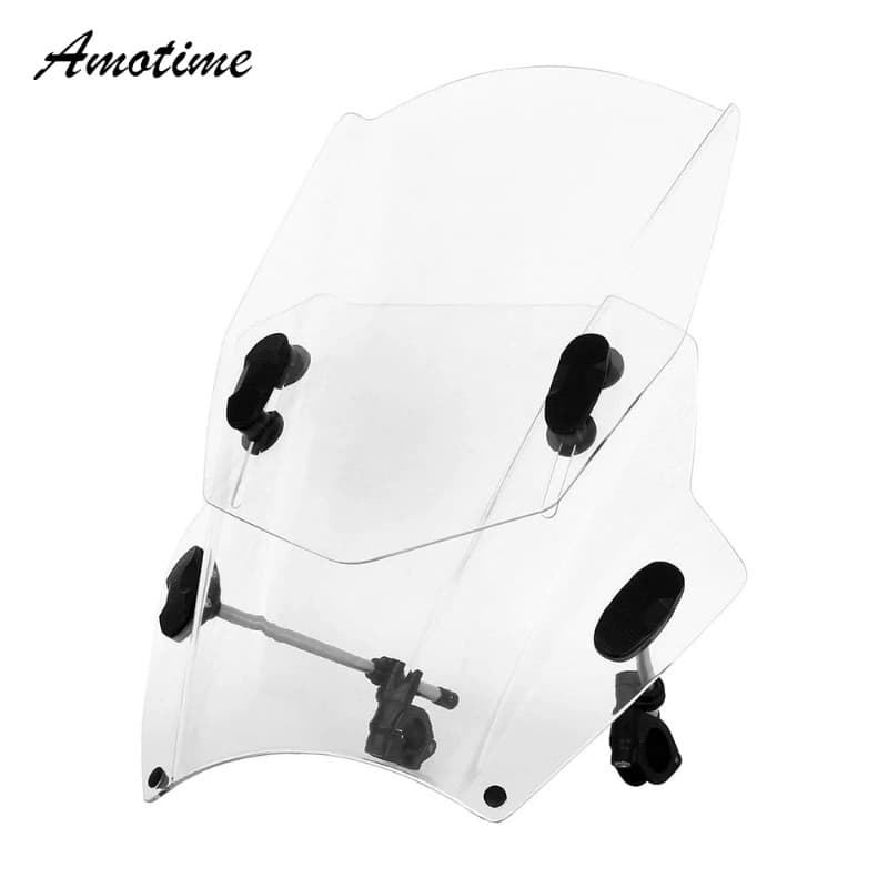 Motorcycle Adjustable Wind Screen Windshield For YAMAHA MT-03 MT-07 MT-09 MT-10 FZ-10 FZ-09 FZ1N FZ