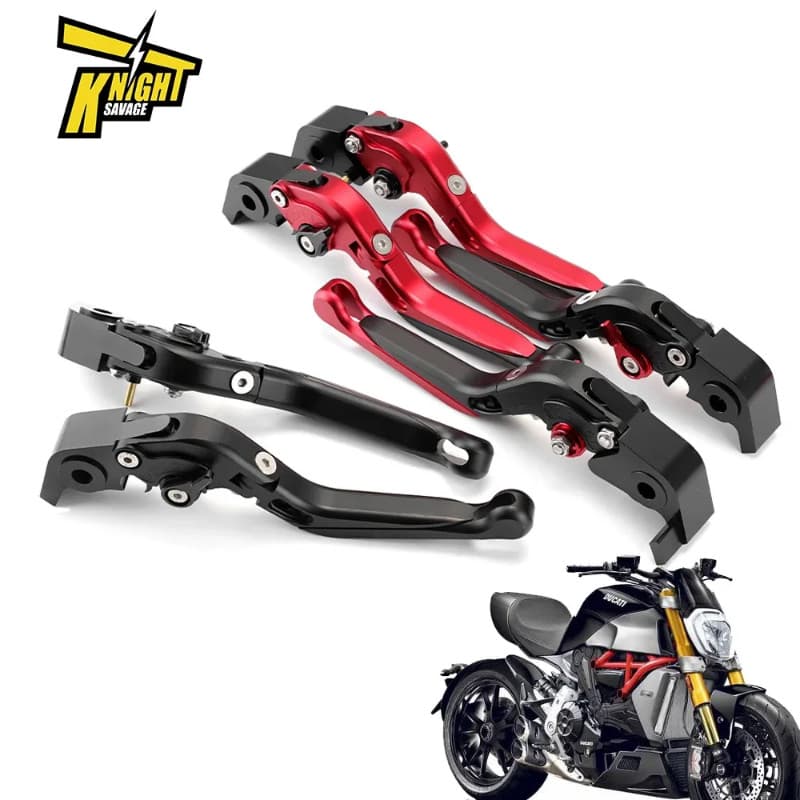 NiceCNC Motorcycle Handbrake Brake Clutch Lever Handle For DUCATI Diavel 1260 DUCATI MONSTER 950 11