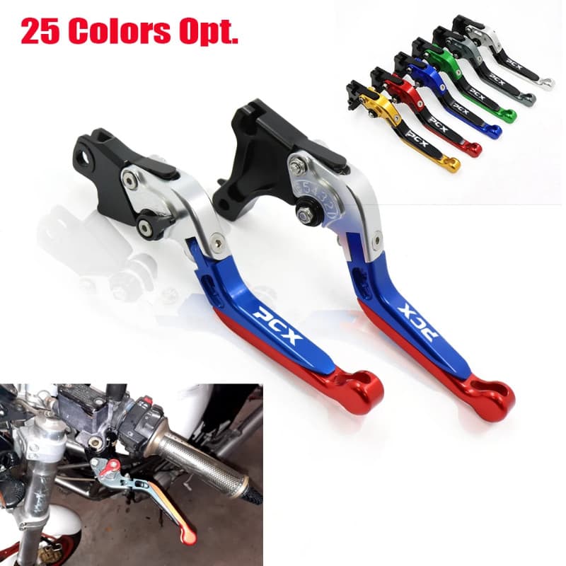 PCX 125 PCX 150 PCX 160 Adjustable Folding Extendable Brake Clutch Lever For HONDA PCX125 PCX150 PC