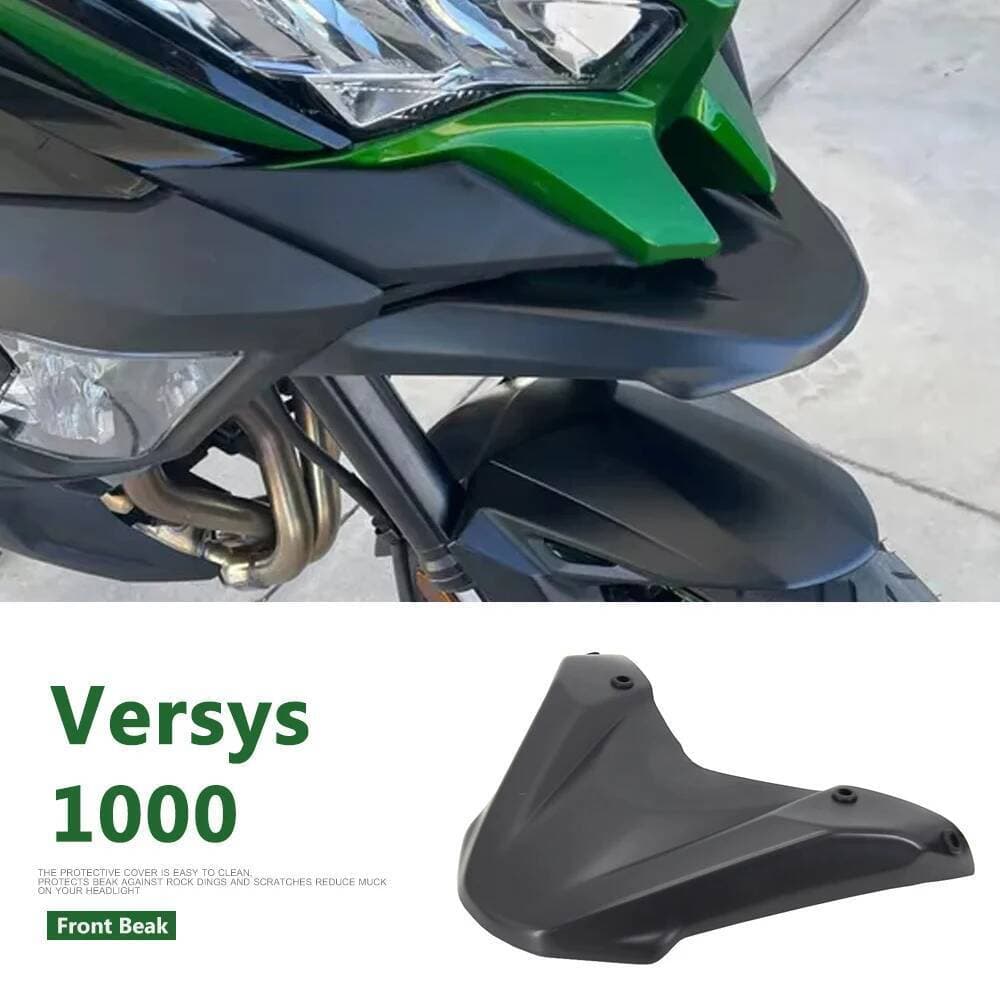 รถจักรยานยนต์ด้านหน้าจะงอยปาก ​Fairing Extension ล้อ Extender สําหรับ KAWASAKI Versys 1000 SE S Versys1000 S SE Versys1000 SE 2021