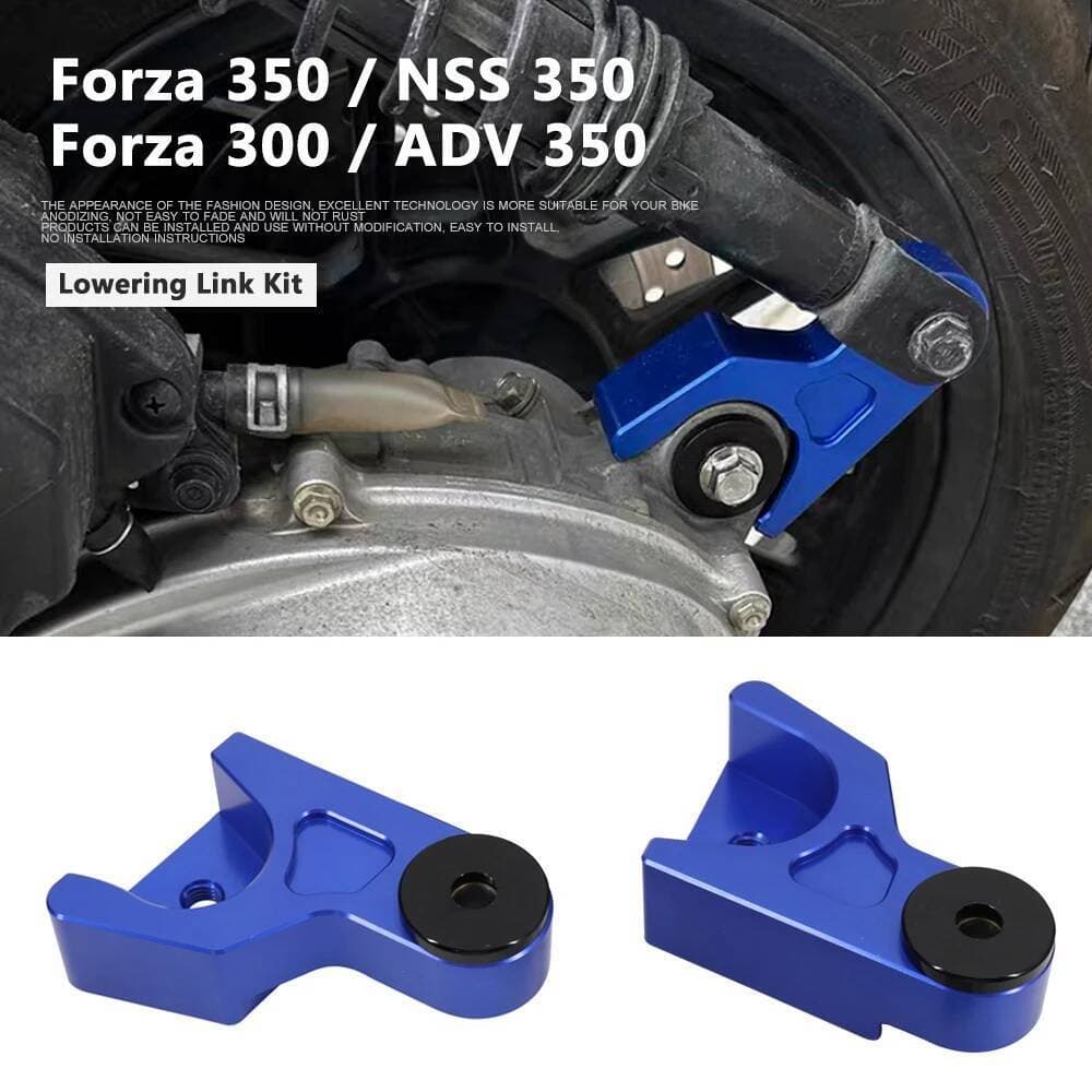 รถจักรยานยนต์ด้านหลังลด Link Kit ด้านหลัง Shock Lowering Kit Body Reduction โดยสําหรับ HONDA Forza 350 NSS 350 Forza 300 ADV 350 ADV350