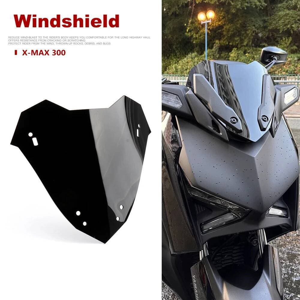 สําหรับ YAMAHA X-MAX300 XMAX300 X-MAX 300 XMAX 300 2023 2024 ใหม่อุปกรณ์เสริมรถจักรยานยนต์หน้าจอกระจก Fairing Wind Deflector