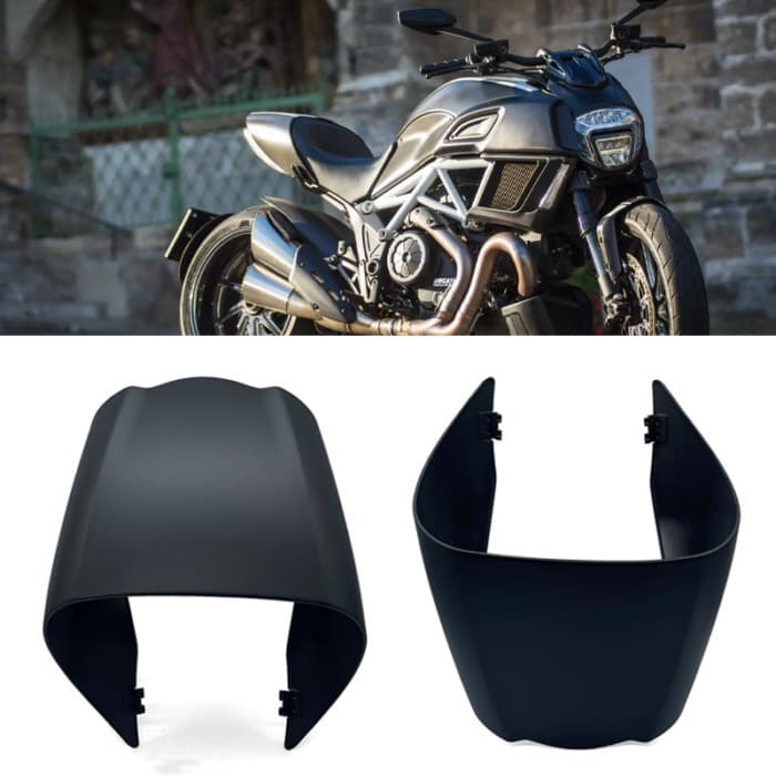 Fit For Ducati Diavel 1200 CROMO Tripe 2011-2014 2016 2017 2018 Motorcycle Pillion fairing Rear hum